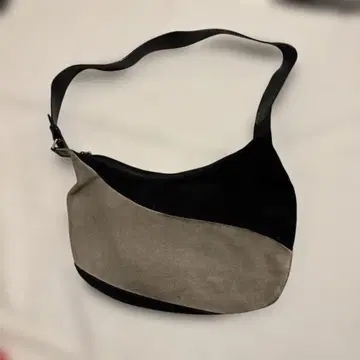 훌라 FURLA 스웨이드 블랙과 그레이 백