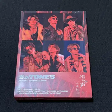 SixTONES 관성의 법칙 in DOME DVD