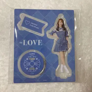 이코러브 타키와키 쇼코 아크릴 스탠드 키링 Be Selfish