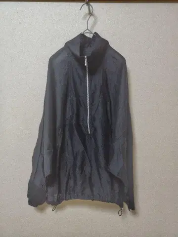 콜라주 개럴개런트 아노락 스타일 셔츠 블랙