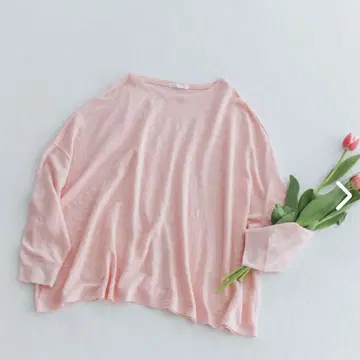 '나답게 핑크를 입자' 흔들리는 린넨 풀오버 / 타카하시 미가 씨 콜라보