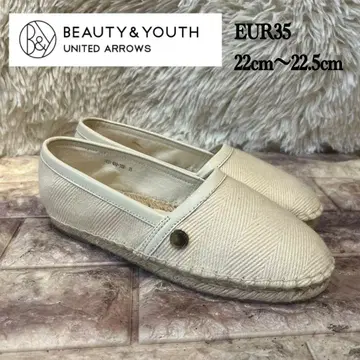 새상품급 유나이티드 애로우즈 에스파드리유 슬립온 22.5cm