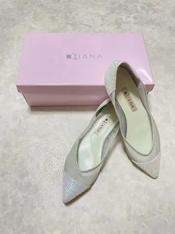 DIANA 스틸레토 신발 그레이