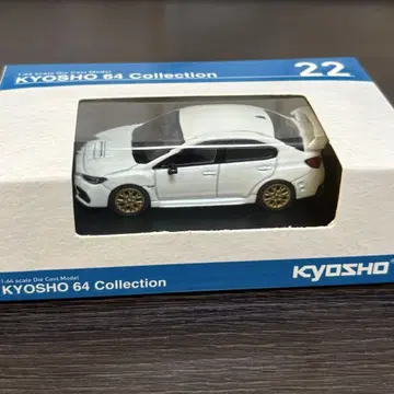 교쇼 1/64 스바루 WRX STI EJ20 파이널 에디션 화이트