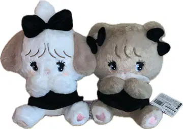 mikko characters BLACK RIBBON BIG 봉제 인형