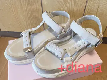 +diana 플러스 다이애나 샌들 에어쿠션 스터드 통굽
