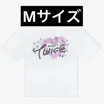 TWICE THIS IS FOR 팝업 티셔츠 화이트 M