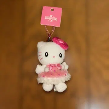 USJ 한정판 헬로키티 봉제 인형 키링