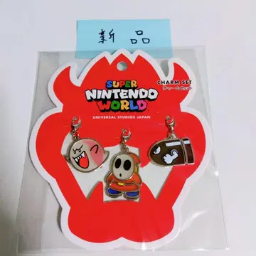새상품! USJ 유니버셜 슈퍼 닌텐도 월드 참 세트