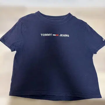 TOMMY JEANS 네이비 티셔츠 S 사이즈