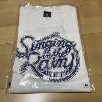 사토 카즈요시 Singing in the Rain 티셔츠 M 사이즈