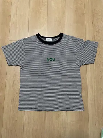 SLOBE IENA 슬로브 이나 스트라이프 반팔 티셔츠 YOU