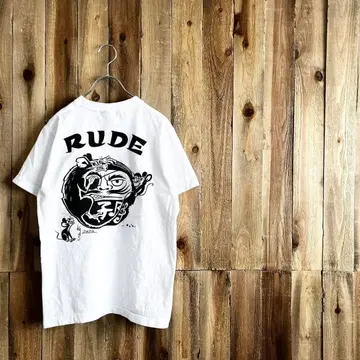 RUDE GALLERY 포켓 티셔츠 S 사이즈 2020 백 프린트