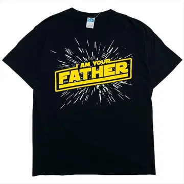 00s I AM YOUR FATHER 티셔츠 반팔 구제 의류 남성용 L