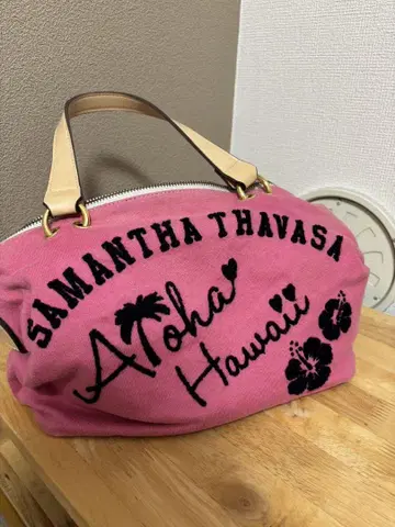 SAMANTHA THAVASA 핑크 백 하와이 한정품