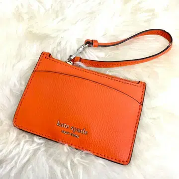 kate spade 케이트 스페이드 코인 케이스 패스 케이스 오렌지 로고