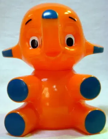 사토 제약 저금통 사토짱 앉은 저금통 115mm