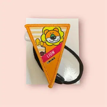 타베코 동물 가랜드풍 배지 라이온군