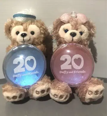 더피와 프렌즈 20주년 기념 더피 & 셰리 메일 키링