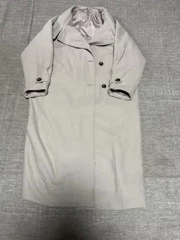 GRL 베이지 겨울 코트 롱 코트