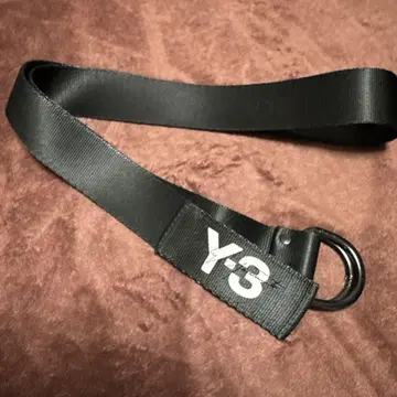 Y-3 벨트 블랙