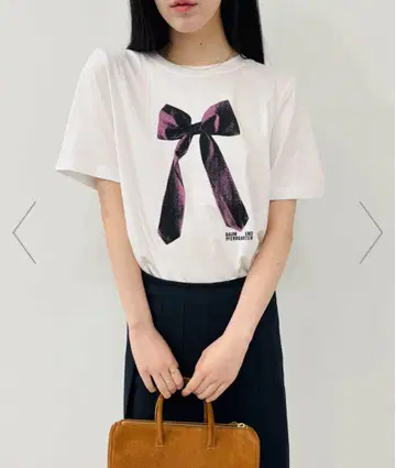 EDIT.FOR LULU 바움운트 헬 가든 PRE 리본 TEE 새상품급