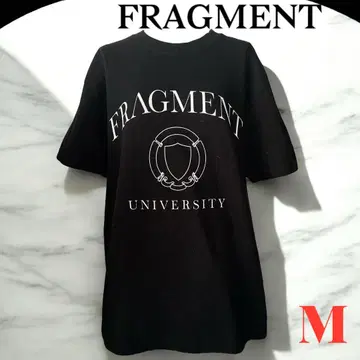FRAGMENT UNIVERSITY 로고 티셔츠 블랙 M 프래그먼트