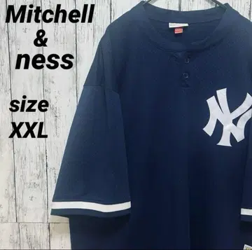 Mitchell & ness 뉴욕 양키스 게임 셔츠 2XL