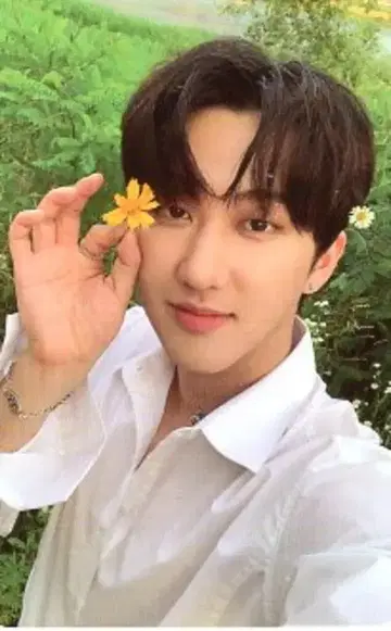 StrayKids NOEASY Changbin 트레이딩 카드 꽃
