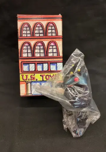 US TOYS 빌 상자 시리즈 기라라 블랙 성형 메타 블루 페인팅