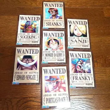 원피스 마그넷 수배서 7종 세트 ONE PIECE 점프 코믹