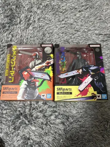 S.H.Figuarts 체인소 맨 사무라이 소드 피규어 세트
