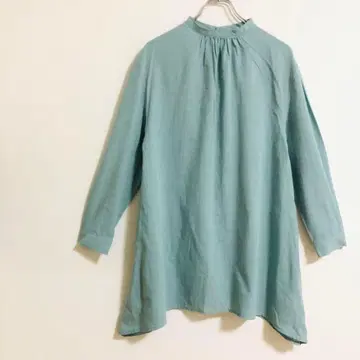 Mulexs 셔츠 블라우스 티셔츠 긴팔 긴 길이 a3654