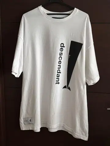descendant 빅 실루엣 티셔츠 사이즈 4