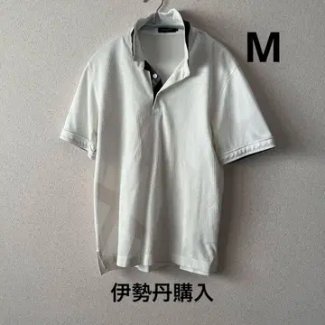 BLACK LABEL 화이트 피케 셔츠 M