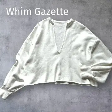 Whim Gazette 맨투맨 V넥 풀오버 최근 모델