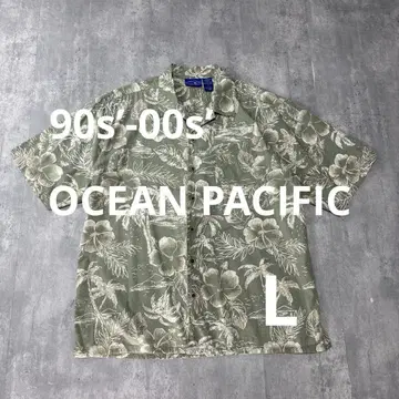 90년대-00년대 OCEAN PACIFIC 오픈 카라 셔츠