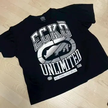 ecko unltd. 남성용 티셔츠 5L 블랙 대형 블랙 무료배송