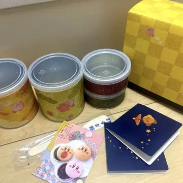 커비 만마루쨩 핸드메이드 모나카 쓰루야 요시노부 커비 캔