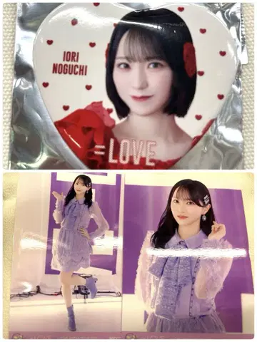 이코러브 노구치 이오리 캔뱃지 브로마이드