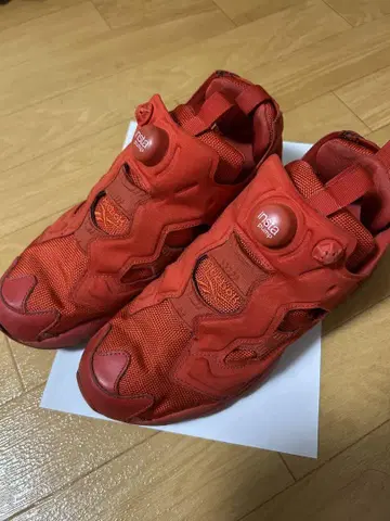 Reebok Instapump Fury 펌프 퓨리 레드 빨간색 26