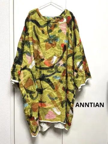 ANNTIAN 안티안 탑스 튜닉 올 패턴