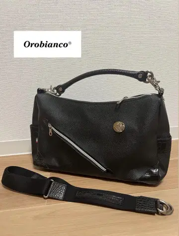 Orobianco 블랙 숄더백 2way