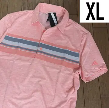 신상품 아디다스 골프 반팔 피케 셔츠 HR7995 오렌지 XL LL