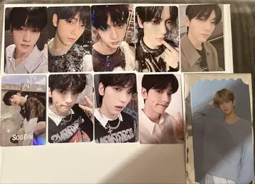 TXT 트레이딩 카드 세트와 카페 혜택 카드 세트 (수빈)