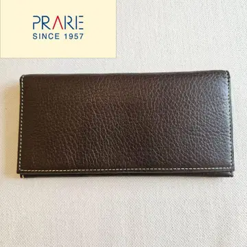 PRARIE 프렐리 다크 브라운 장지갑