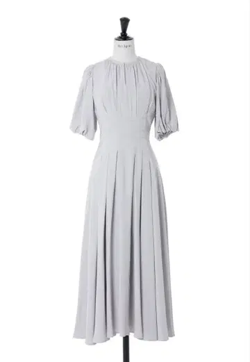 Fountain Lace Up Bow Dress 블루 M 원피스