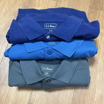 L.L.Bean 피케 셔츠 2장 세트 2XL