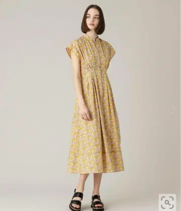 LOULOU WILLOUGHBY 리버티 패턴 원피스