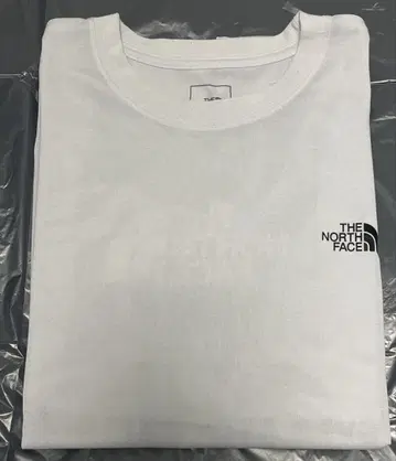 THE NORTH FACE 화이트 티셔츠
